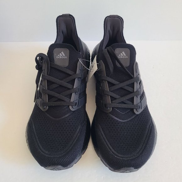 NEW Adidas Ultraboost 21 Running Shoes FY0306 Size 8.5 Triple Black main image 7